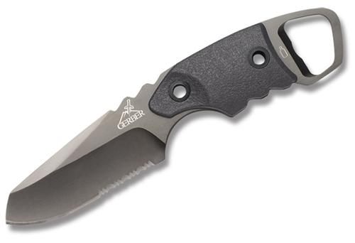 Нож Gerber  "Epic Drop Point" серрейтор лезвие с чехлом